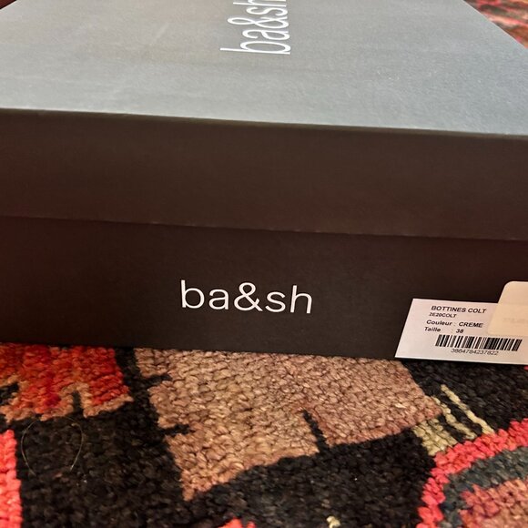 ba&sh LColt Western Booties Cream Size: 38 - Picture 7 of 7